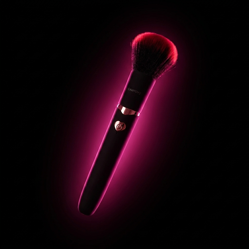 Blushy Majestic Vibrador Brocha Camtoyz